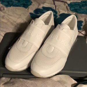 Women’s white Michael Kors shoes size 8